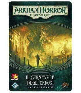 Arkham Horror LCG: Il Carnevale degli Orrori - Espansione Avvincente per 1-4 Giocatori, Avventura a Venezia, 62 Carte