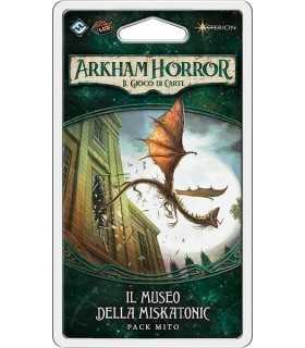Arkham Horror LCG: Il Museo della Miskatonic - Espansione Cooperativa per 1-4 Giocatori, Avventura Horror e Deckbuilding - 120 M