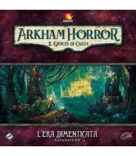 Arkham Horror LCG: L'Era Dimenticata - Espansione Deluxe, Avventura Cooperativa, Nuovi Investigatori e Carte, Gioco di Horror e