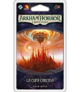 Arkham Horror LCG: La Cupa Carcosa - Espansione Cooperativa per 1-4 Giocatori, 120 Minuti di Horror e Strategia