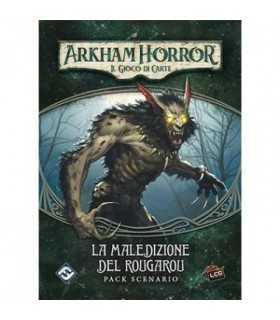 Arkham Horror LCG: La Maledizione dei Rougarou - Espansione Cooperativa per 1-4 Giocatori, Avventura Lovecraftiana a New Orleans