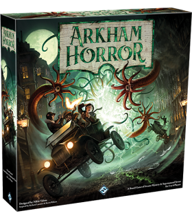 Arkham Horror - Terza Edizione | Gioco da Tavolo Cooperativo per 1-6 Giocatori | Avventure nei Miti di Cthulhu | Asmodee