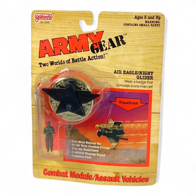 Army Gear - Air Eagle / Night Glider MOC  (MOC : Mint On Card)