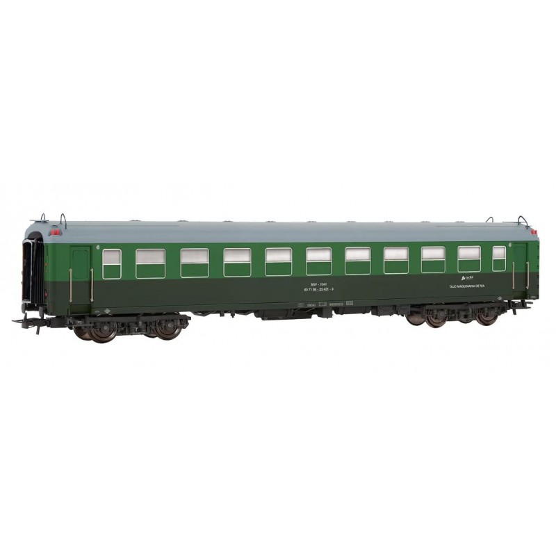 Auto SSV-1041 "Tajo de Vía", decoro verde/grigio, ADIF. ELECTROTREN HE4031