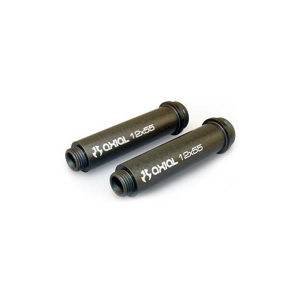 Axial Alluminium Shock Body 12x55 2 pezzi per AX10 (art AX30122)
