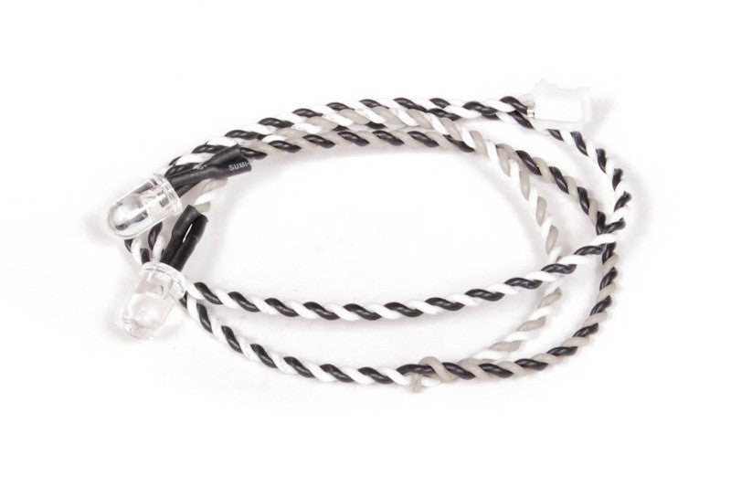 Axial Set di 2 LED bianchi AX24252