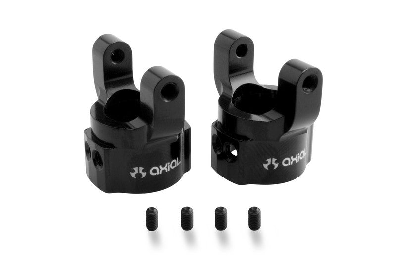 Axial Supporto per mandrino in alluminio nero AX30495