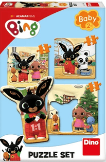 Set puzzle Bing e amici 3-5 pezzi baby