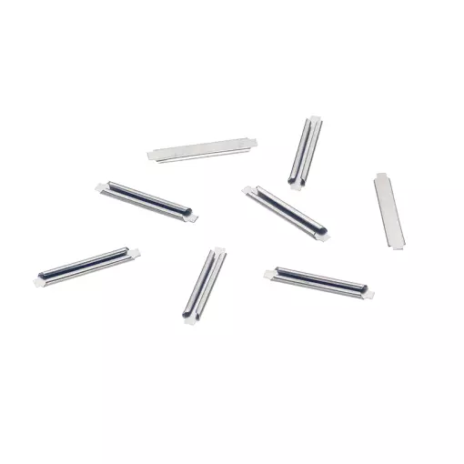 Confezione da 24 piastre in metallo - Marklin 74994 - HO 1/87 - Codice 83 - Binario K