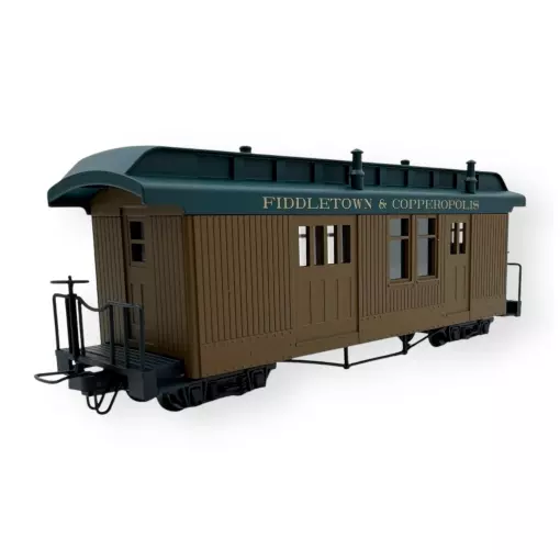 Fourgon à bagages F&C marron avec lettrage - Minitrains 5162 - HOe 1/87 - 2R