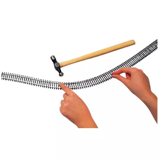 Rail semi flexible 914mm
