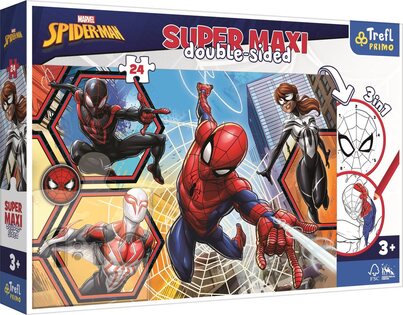 Hit Puzzle 24 SUPER MAXI - Spiderman