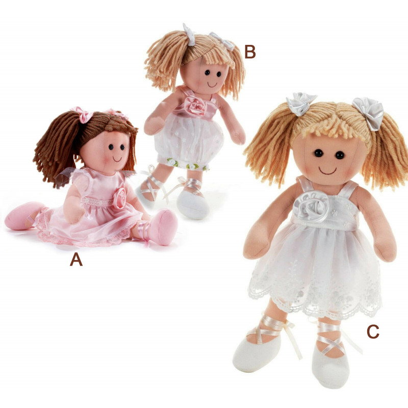 Bambola di Pezza Ballerina Plush & Company 02297