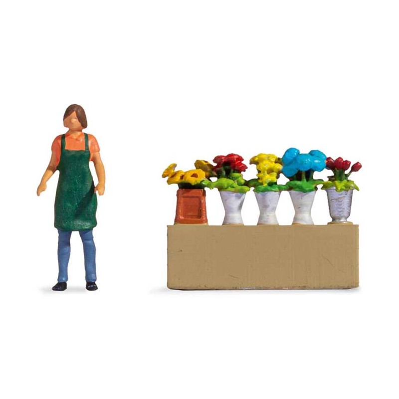 Bancarella di fiori. NOCH 16502