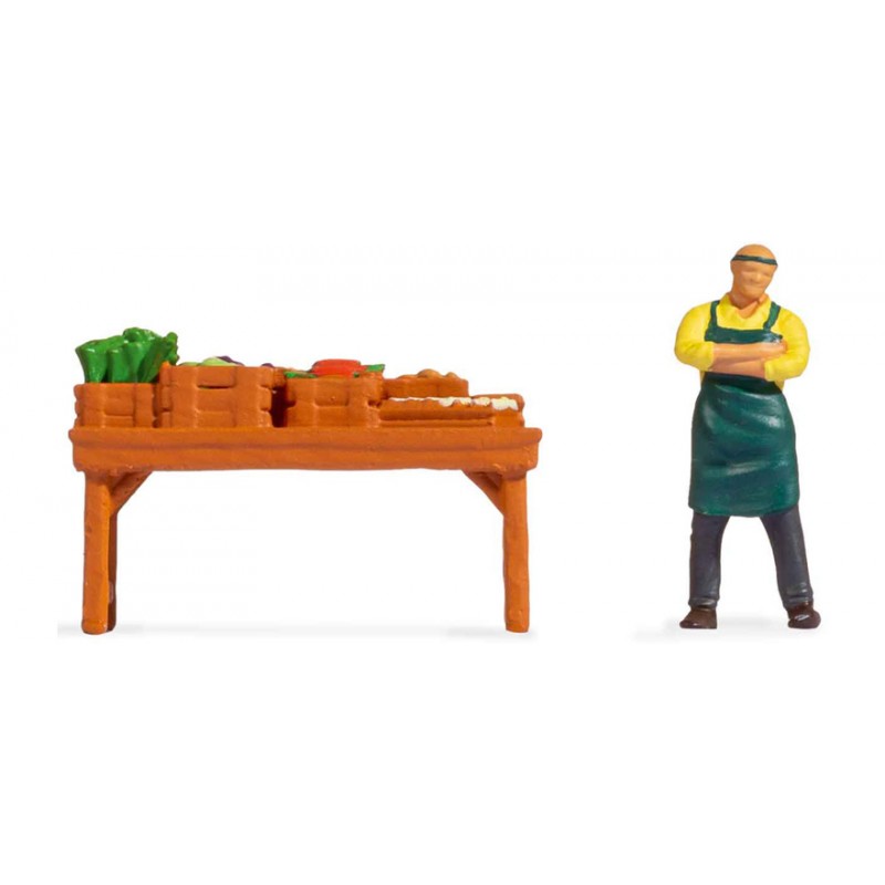 Bancarella di verdure. NOCH 16500