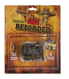 Bang! Reloaded - Espansione Gioco di Carte Western per 4-7 Giocatori, 8 Plance, 34 Segnalini 3D, Divertimento Assicurato!