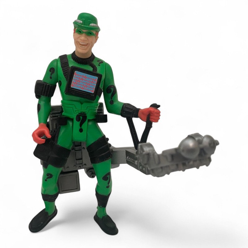 Batman Forever - Riddler with Trapping Brain-Drain Helmet