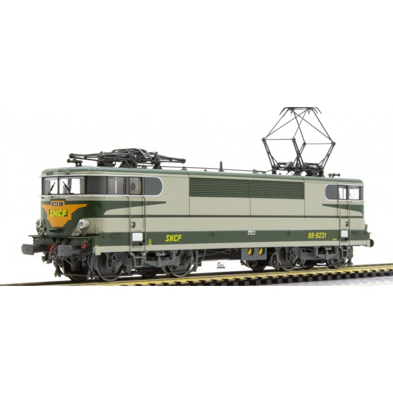 Locomotiva BB 9231 "Bordeaux". ARZENS Verdi". Suono. REE MODELES MB-196S