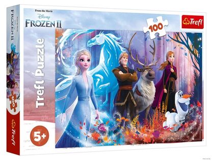 Completa il puzzle 100 Frozen 2