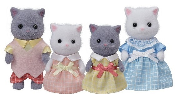 Sylvanian Families Famiglia di gatti persiani