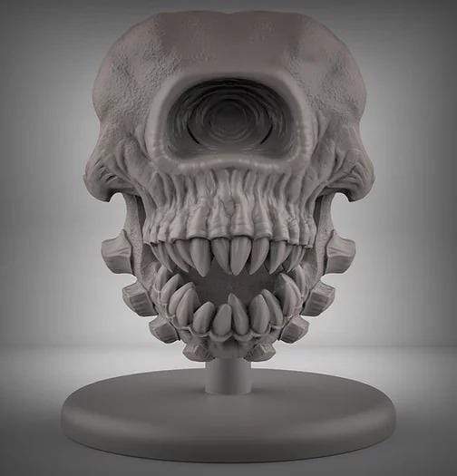 Beholder non morto tiranno della morte occhio tiranno aberrazione miniatura 3D