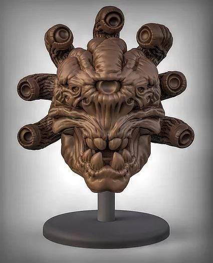 Beholder occhio dell'orrore aberrazione miniatura 3D