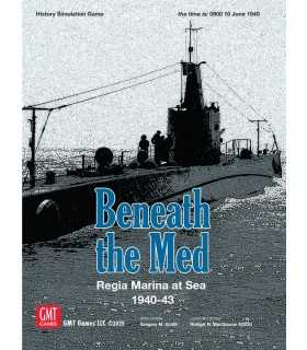 Beneath the Med: Regia Marina a Bordo - Gioco da Tavolo Strategico WW2, Sottomarini Italiani, 1 Giocatore, Durata 150 Minuti