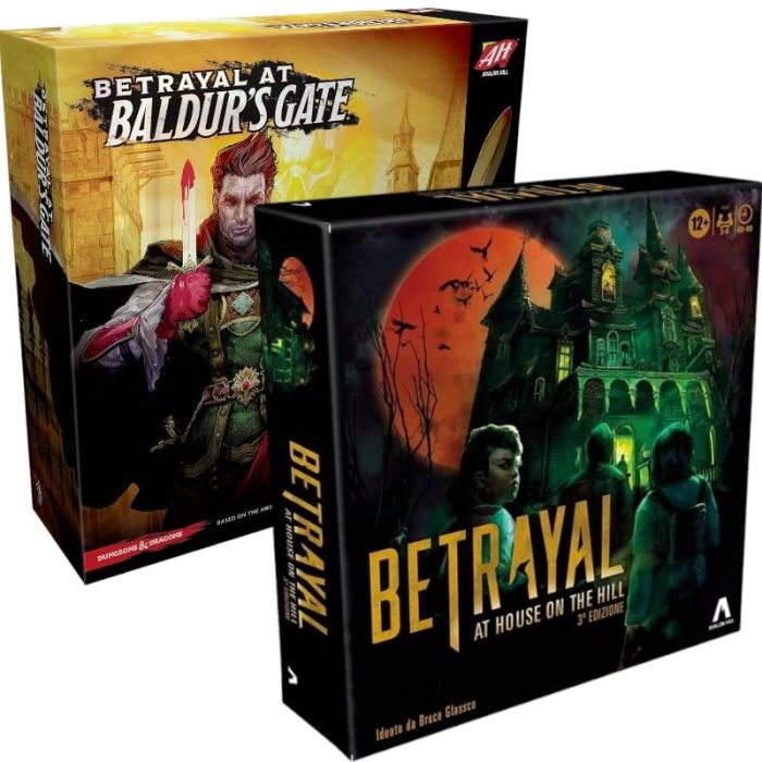 Betrayal at House on the Hill + Betrayal at Baldur's Gate