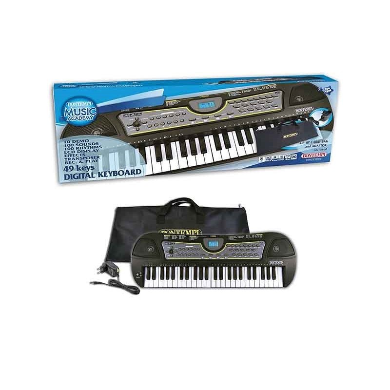 BONTEMPI MUSIC ACCADEMY GENIUS, TASTIERA 49 TASTI, ETA' 5+