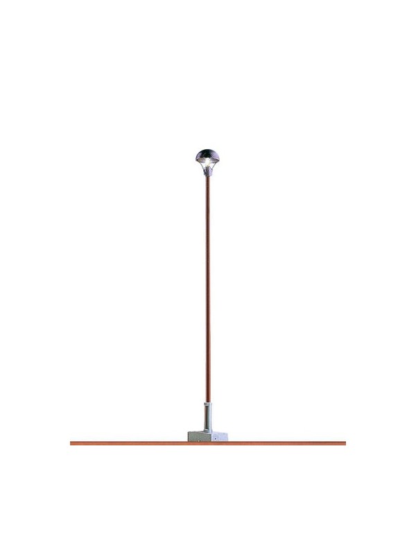 BRAWA 4640 Scala N Lampione per stazioni e depositi (altezza mm. 90)