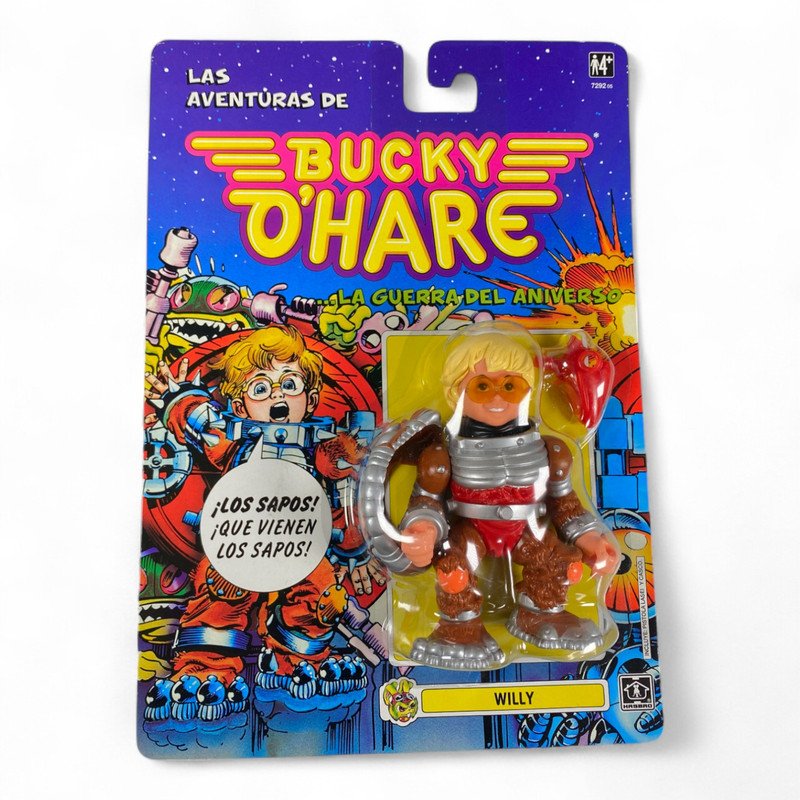 Bucky O'Hare - Willy DuWitt (Al Garton) MOC (Spanish)  (MOC : Mint On Card)