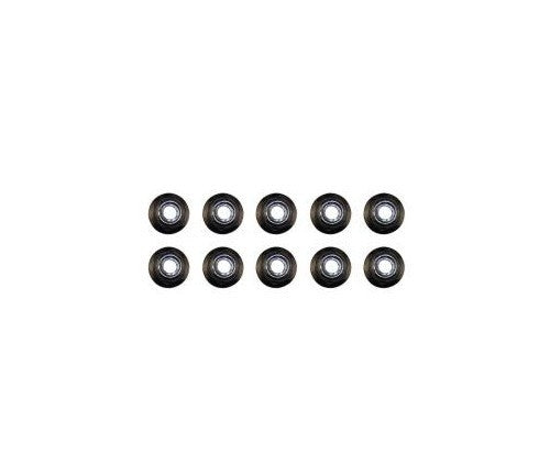 M4 Nylon Lock Nut (Black) (10pcs)