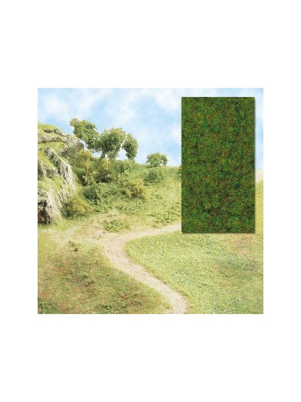 BUSCH 7116 Confezione erba in fibra verde chiaro gr. 100