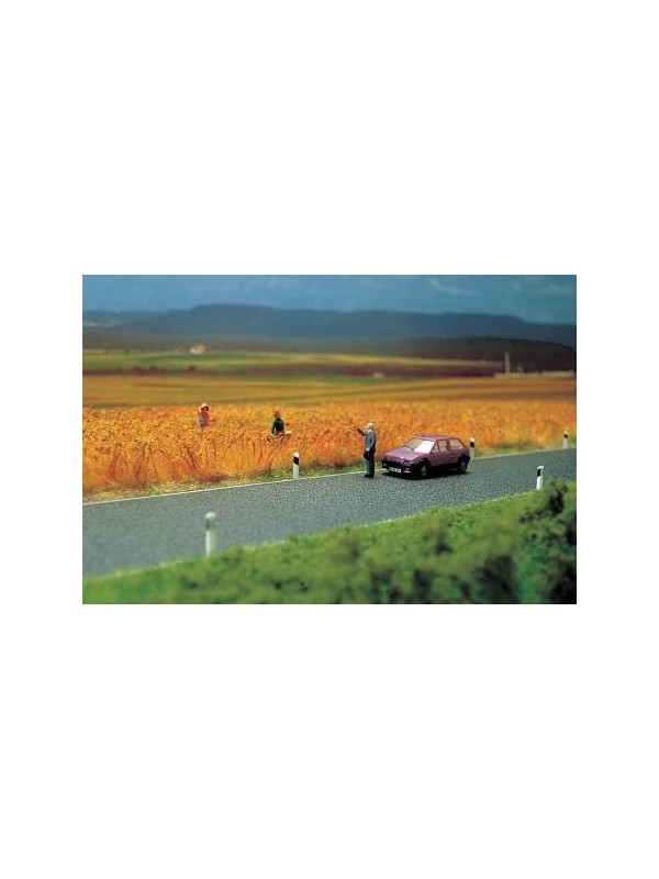 BUSCH 6034 Scala HO Strada di campagna asfaltata autoadesiva cm. 100x6.6