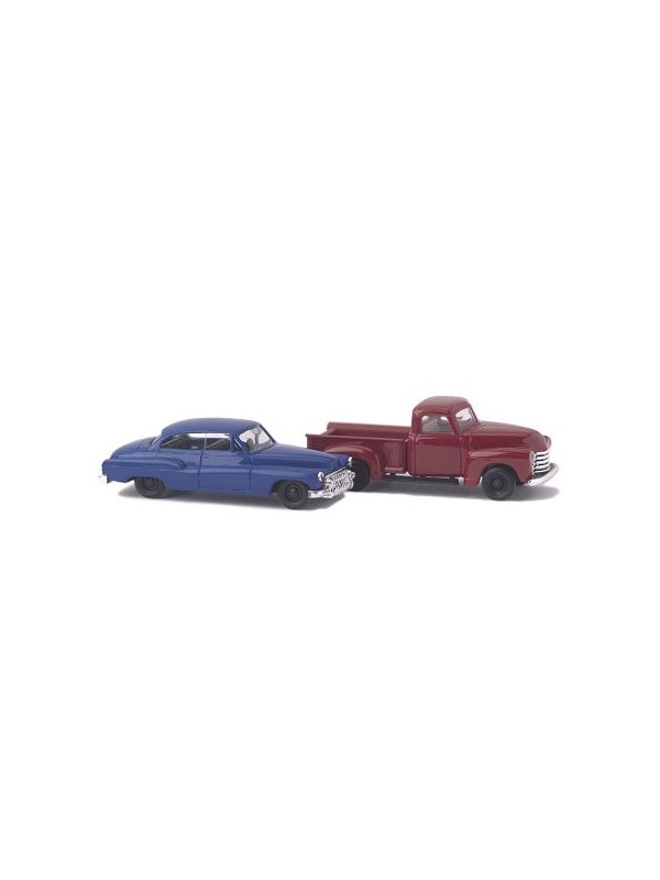 BUSCH 8320 Scala N Due autoveicoli Buick e Chevrolet Pick-up