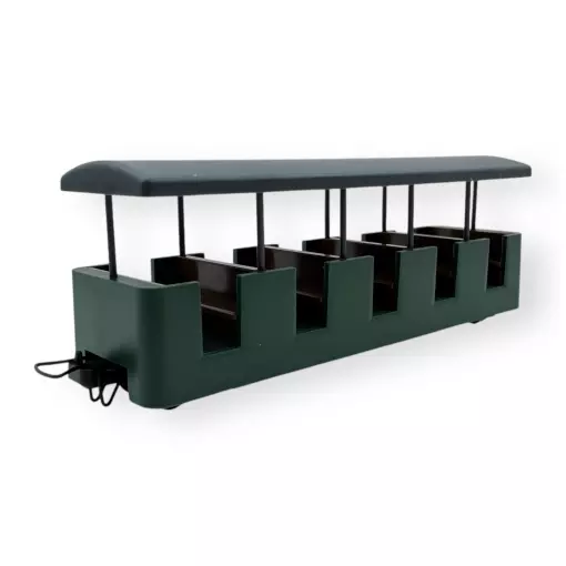 Minitreno verde HOe auto SGW