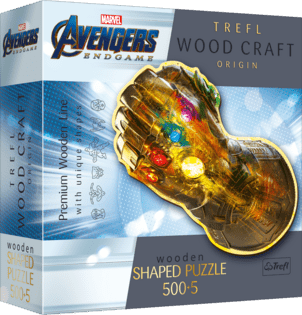 Trefl Puzzle in legno 500+5 - Avengers Infinity Gauntlet