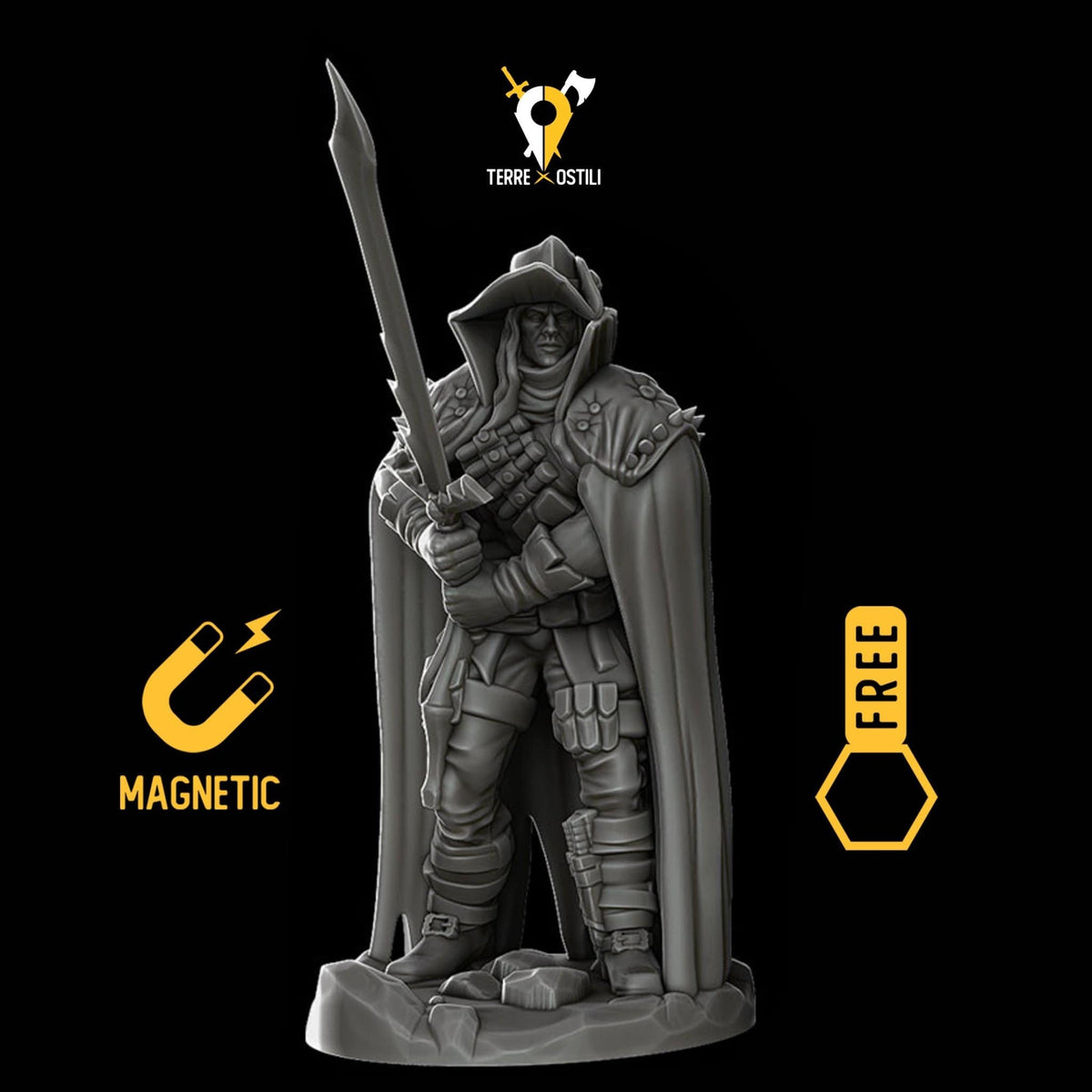 Cacciatore di vampiri miniatura