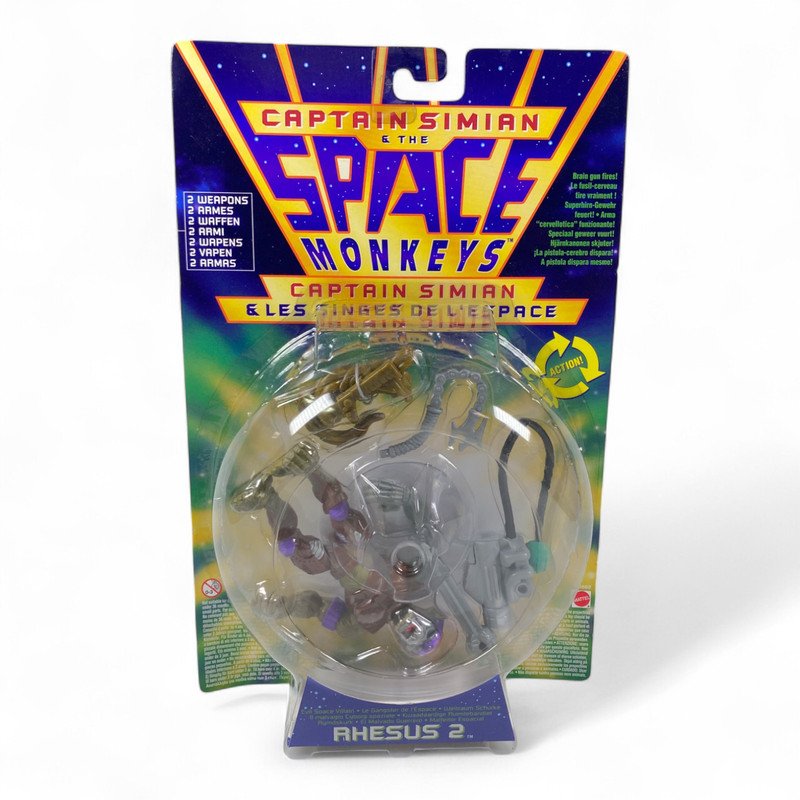 Captain Simian & the Space Monkeys - Captain Simian MOC (European) (MOC : Mint On Card)