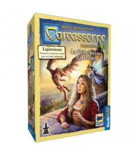 Carcassonne: La Principessa e il Drago - Espansione Strategica per 2-6 Giocatori nel Regno della Fantasia - Giochi Uniti