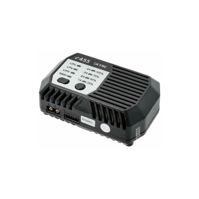 CARICABATTERIE SKYRC e455 AC 50w Charger Ni-Mh 6-8 LiPo 2-4s 1-4A