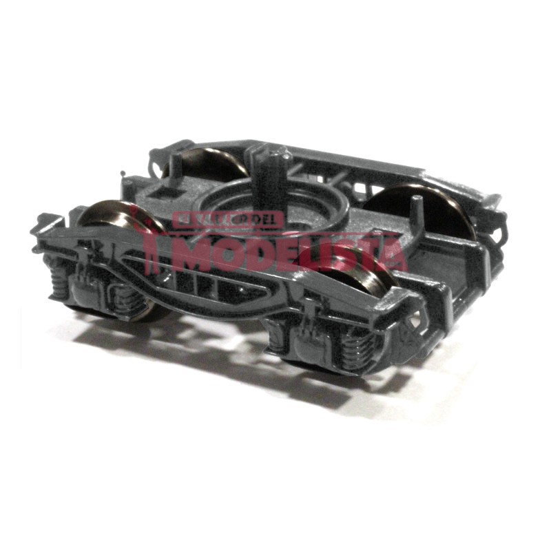 Carrello con assi Y25 grigi. ELECTROTREN - Repuestos ER328