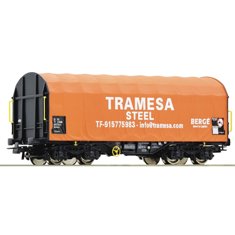 Carro Bobinero con tendalino tipo Shimmns, TRAMESA. ROCO 76439