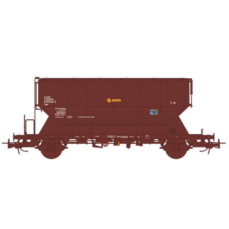 Carro tramoggia Tgpps. RENFE. SUDEXPRESS SUD789040