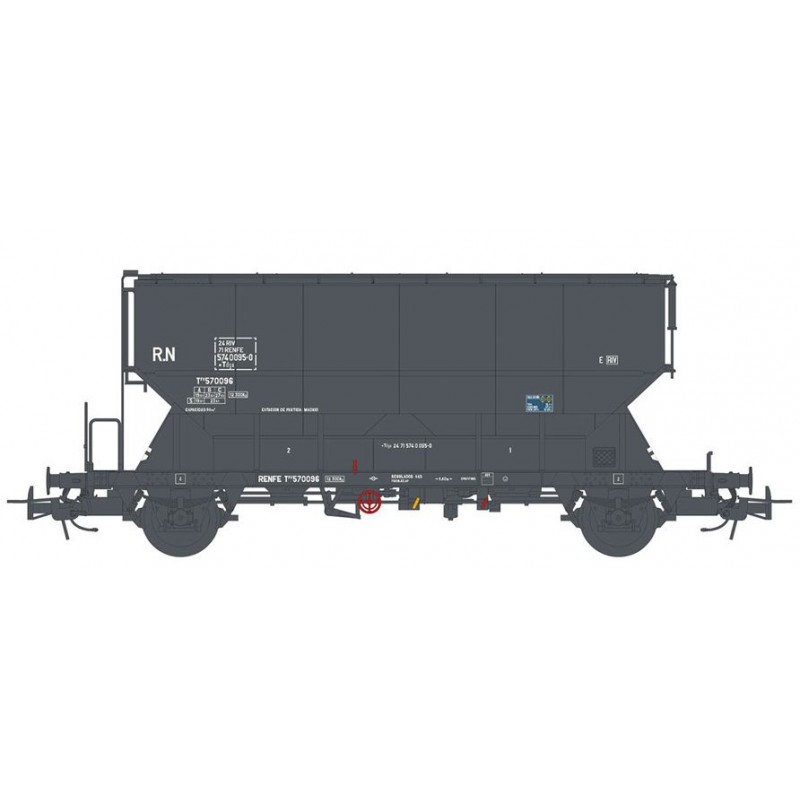 Carro tramoggia Tgpps "RENFE". SUDEXPRESS SUD740095