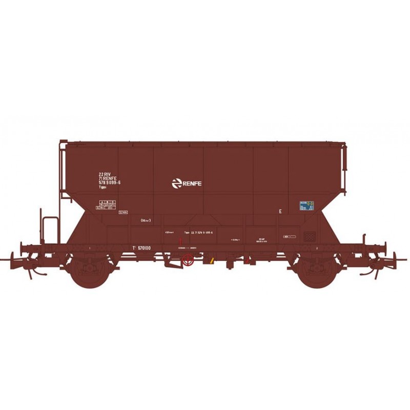 Carro tramoggia Tgpps. RENFE. SUDEXPRESS SUD789099