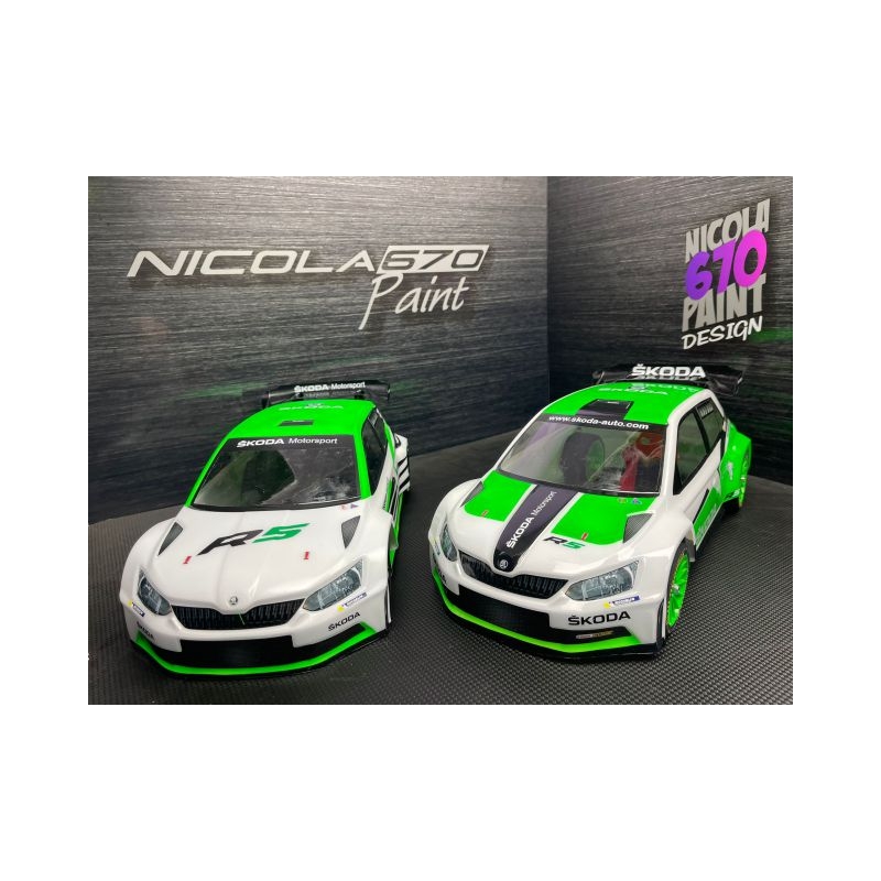 Carrozzeria 0213 da verniciare con tutti gli adesivi per i vetri