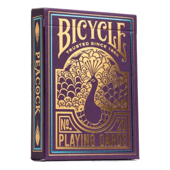 Carte da Poker - Bicycle Purple Peacock