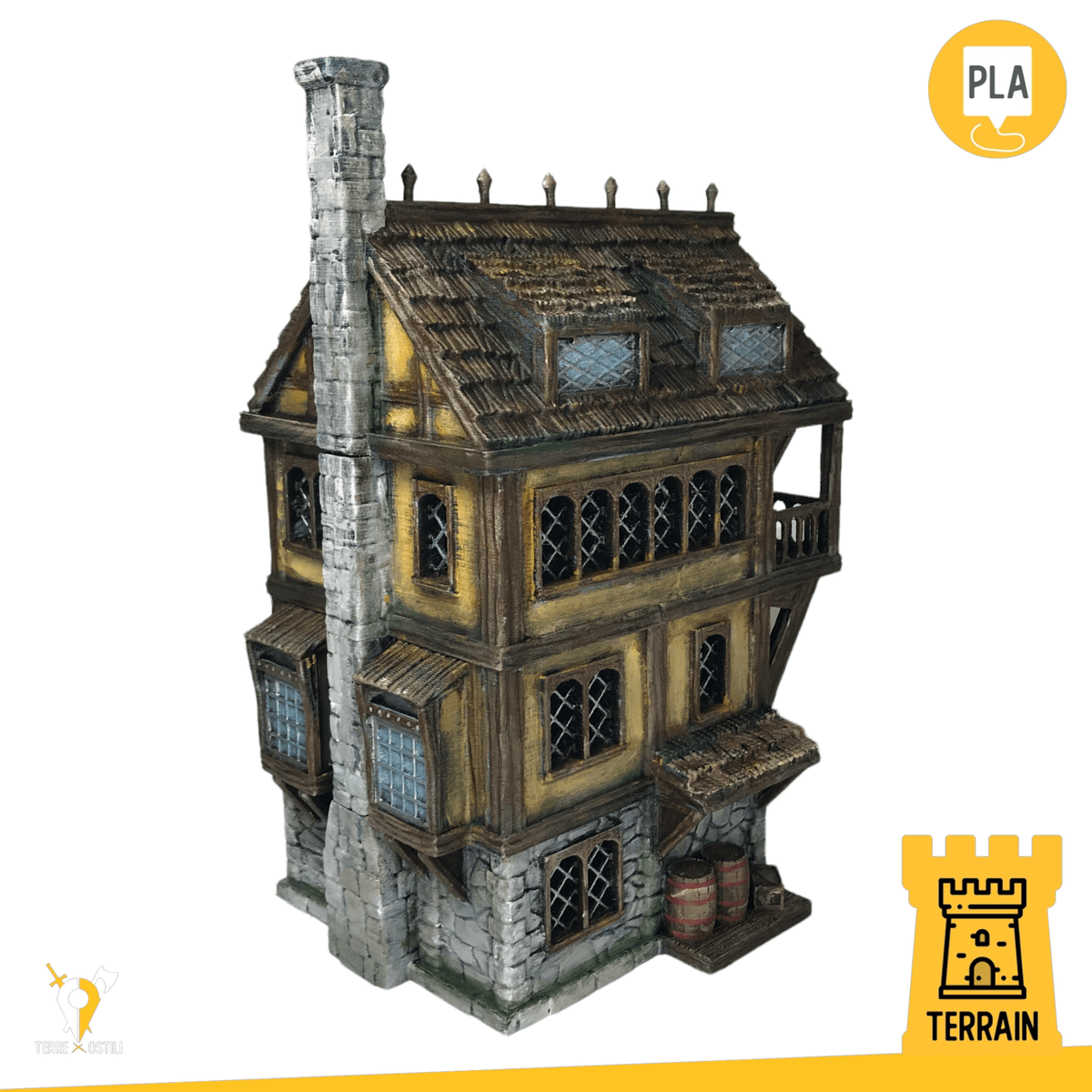 Casa mercante nobile sindaco fantasy scenico