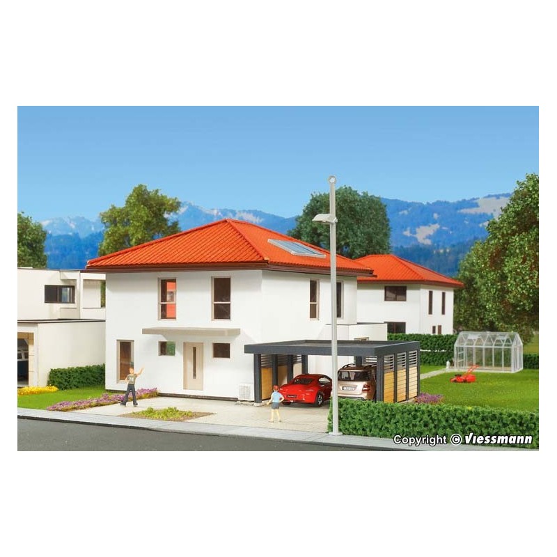 Casa moderna con garage. KIBRI 38336